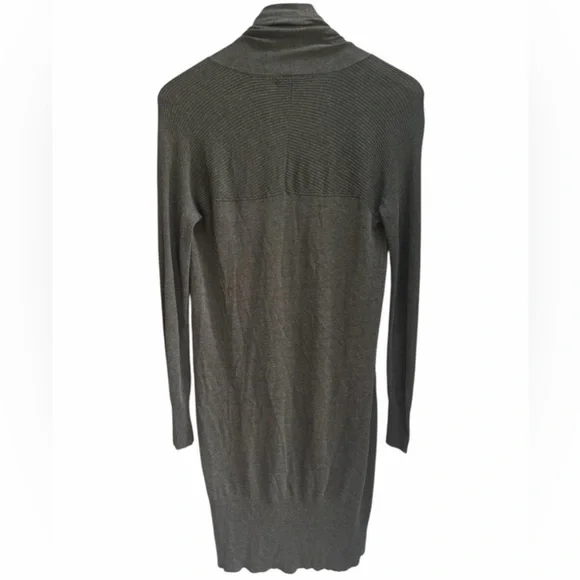 Banana Republic Women's Olive Open-Front Long Extra Fine Knit Cardigan S Women’s - Picture 2 of 6